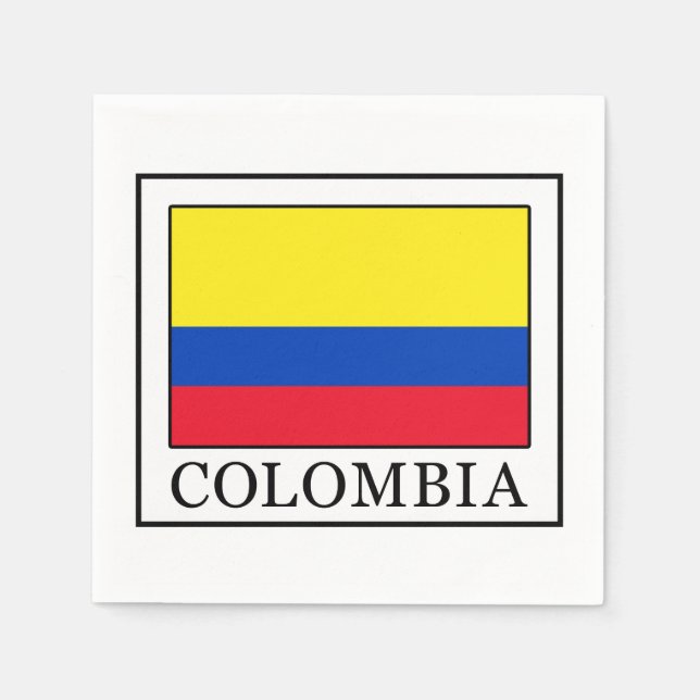 Servilleta De Papel Colombia (Anverso)