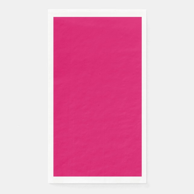 Servilleta De Papel Color claro claro oscuro brillante rosa (Anverso)