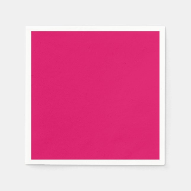 Servilleta De Papel Color claro claro oscuro brillante rosa (Anverso)