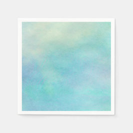 Servilleta De Papel Color de agua Multicolor Mar sombreado todas las o