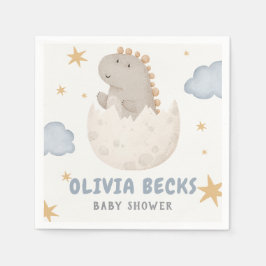 Servilleta De Papel Color de agua pastel Baby Shower ilustrativo