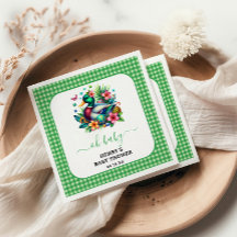 color de agua verde Un niño de pato afortunado pri