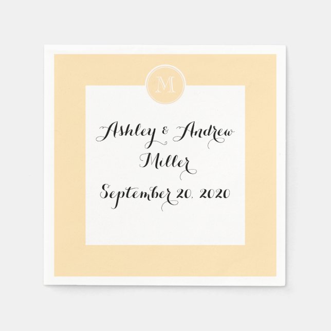 Servilleta De Papel Color de gama alta ligero (Anverso)