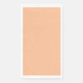 Servilleta De Papel Color de moda Melocotón Fuzz Color sólido | Elegan