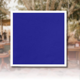Servilleta De Papel Color sólido azul marino | Clásica | Elegante