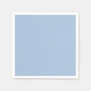 Servilleta De Papel Color sólido de paño suave azul en polvo