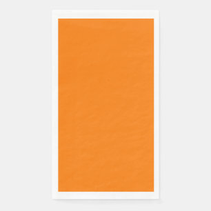 Servilleta De Papel Color sólido del Naranja de seguridad