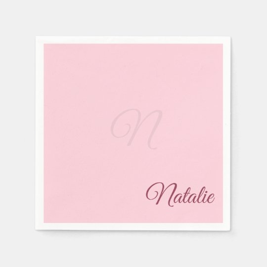 Servilleta De Papel Color Solido Del Rosa En Colores Pastel Con Zazzle Es Los pastel son los colores de los macarons y de los cupcakes. zazzle
