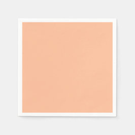 Servilleta De Papel Color sólido Peach Fuzz