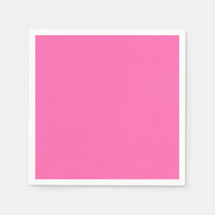 Servilleta De Papel Color sólido rosa caliente