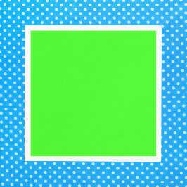 Servilleta De Papel Color sólido verde neón