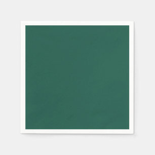Servilleta De Papel Color sólido verde opal
