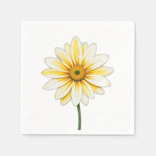 Servilleta De Papel Color suave amarillo margarita