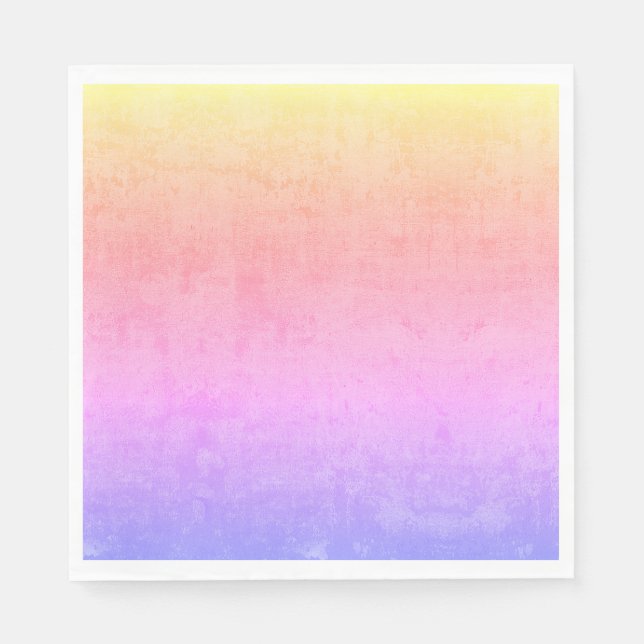 Servilleta De Papel colores del atardecer (Anverso)