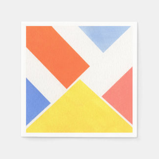 Servilleta De Papel Colores minimalistas