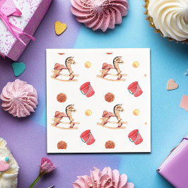 Servilleta De Papel Colorful Playground Birthday Party