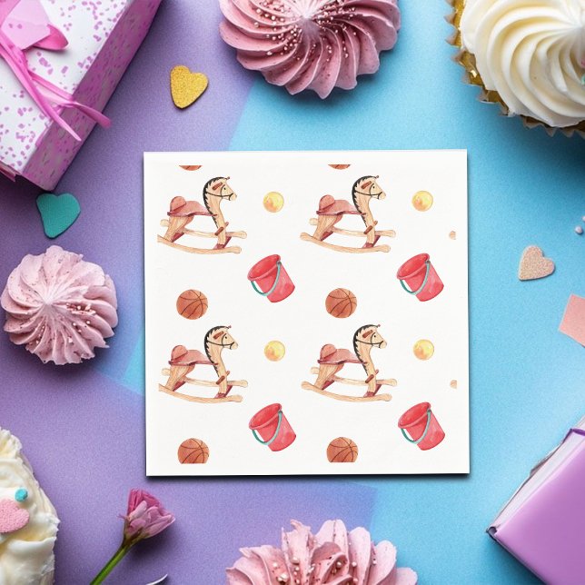Servilleta De Papel Colorful Playground Birthday Party (Subido por el creador)