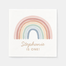 Colorida acuarela Aniversario del Arcoiris