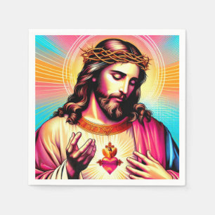 Servilleta De Papel ¡Coloridas toallas de Jesús!