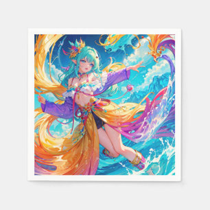 Servilleta De Papel Colorido/anime/personalizado