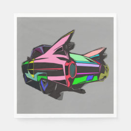 Servilleta De Papel Colorido cadillac