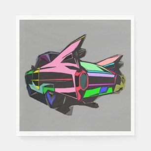 Servilleta De Papel Colorido cadillac