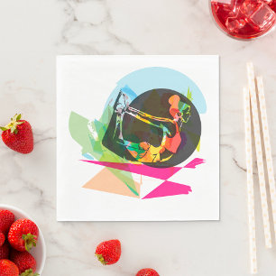 Servilleta De Papel Colorido Resumen Yoga Pose Fitness and Wellness