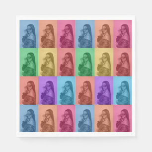Servilleta De Papel Colorido retro arte pop moderno Personalizado cuad