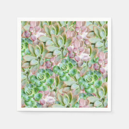 Servilleta De Papel Colorido Suculento