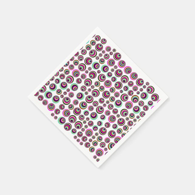 Servilleta De Papel Coloridos lugares de Psiquiatría + tu experiencia  (Borde)