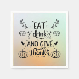 Servilleta De Papel comer bebida Papel Napkin