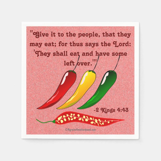 Servilleta De Papel Comerán con algunos de los que quedan encima de lo (Anverso)