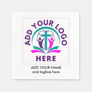 Servilleta De Papel COMERCIALIZACIÓN DE IGLESIA Personalizada Añadir s