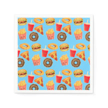 Comida chatarra kawaii