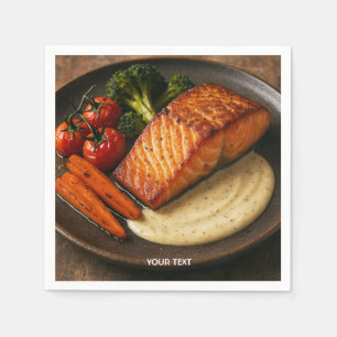 Servilleta De Papel Comida Fantástica Monísima Deliciosa