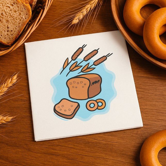 Servilleta De Papel Comida rústica para granjas de pan integral (Subido por el creador)