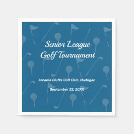 Servilleta De Papel Comience con Estilo - Vajilla para Fiesta de Golf