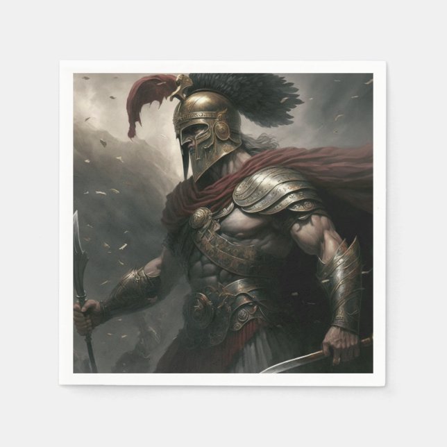 Servilleta De Papel Commander (Anverso)