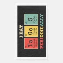 Como tacos periódicamente