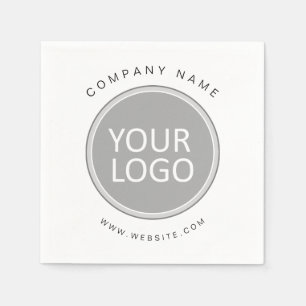 Servilleta De Papel Compañía comercial promocional con logotipos de em