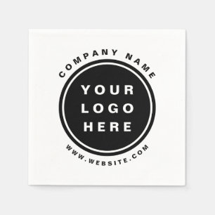 Servilleta De Papel Compañía comercial promocional con logotipos de em