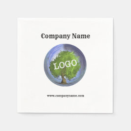 Servilleta De Papel Compañía promocional de logotipos de empresas