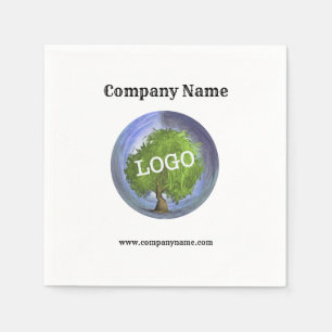Servilleta De Papel Compañía promocional de logotipos de empresas
