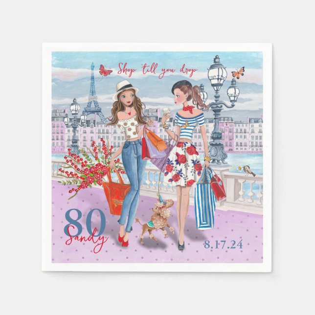 Servilleta De Papel Compra hasta que dejes de cumplir 80 años (Anverso)