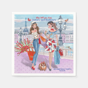 Servilleta De Papel Compra hasta que te dejes   Fiesta de Cumpleaños  