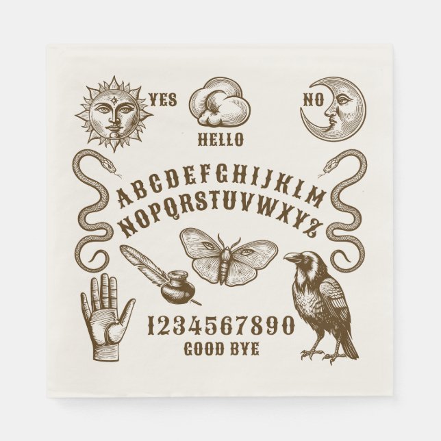 Servilleta De Papel Comunicación espiritual de la mesa de diálogo (Anverso)