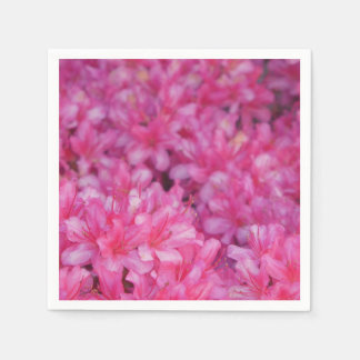 Servilleta de papel con Azaleas 