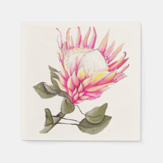 servilleta de papel con King Protea