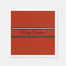 servilleta de papel con Navidades Mensaje de deseo