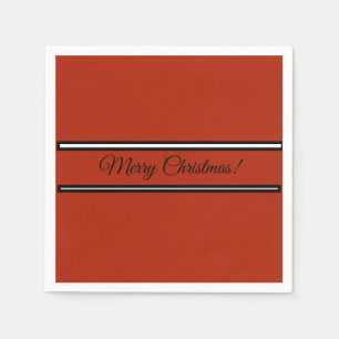 servilleta de papel con Navidades Mensaje de deseo